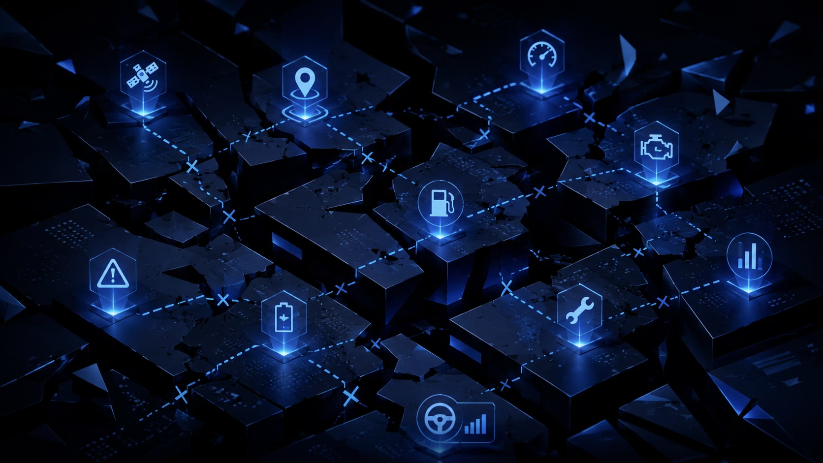 Telematics integration connecting fleet operations systems
